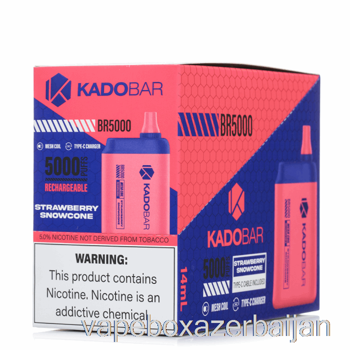 Vape Baku [5-Pack] Kado Bar BR5000 Disposable